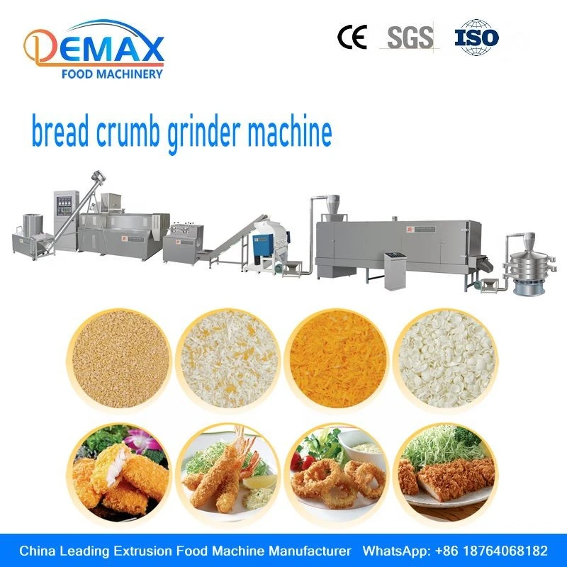 bread crumb grinder machine line