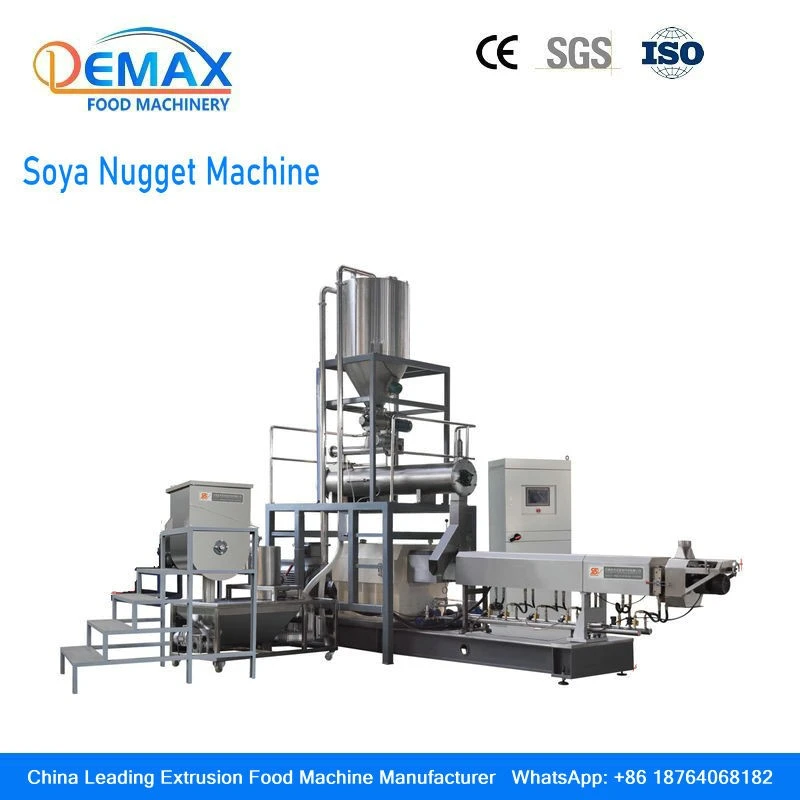 Extruder for soya